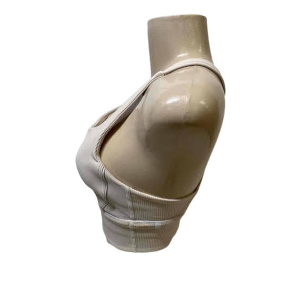 Women's Lululemeon Sports Bra, Size 8, Beige - Picture 3 of 4